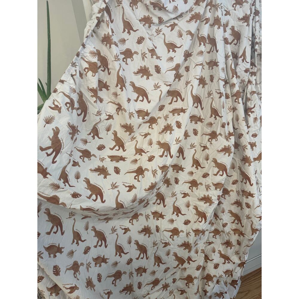 Pillowfort Target Sheet Dinosaur Print Flat Sheet Twin